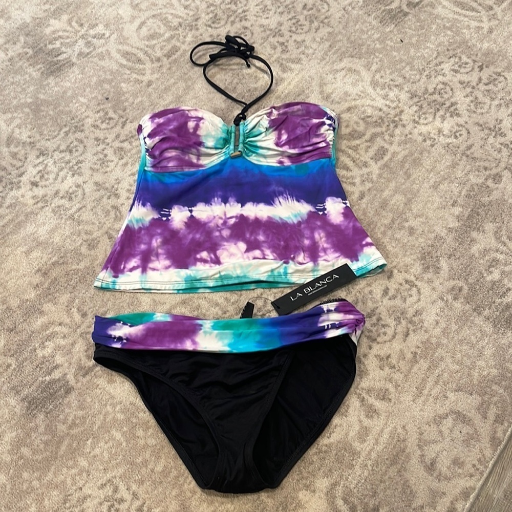 Tie Dye Tankini by La Blanca - Size 8/10